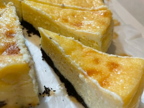 美味 ♡ 濃厚チーズケーキ × オレオ